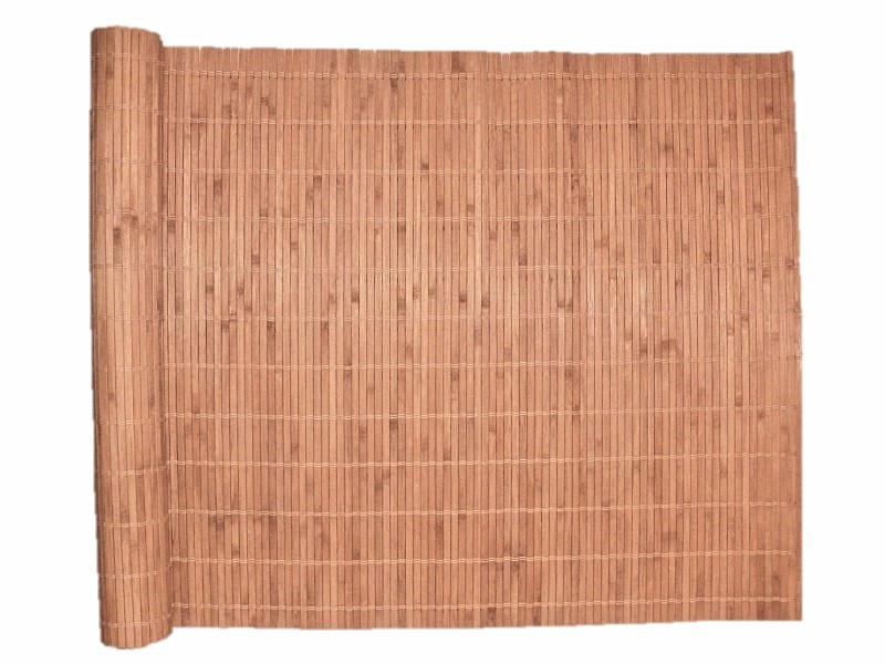 Rohož bambusová za postel silná 50x300 cm světle hnědá