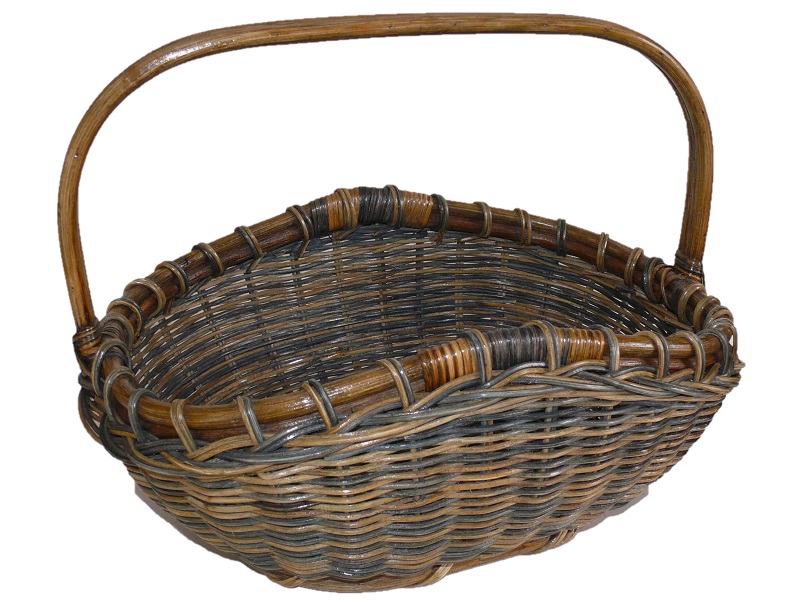 Košík ratanový 50x37 cm