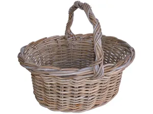 Košík ratanový velký 54x43 cm