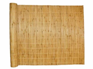 Rohož bambusová za postel silná 80x300 cm ořech