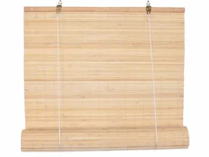 Bambusová roleta 90x200 cm přírodní