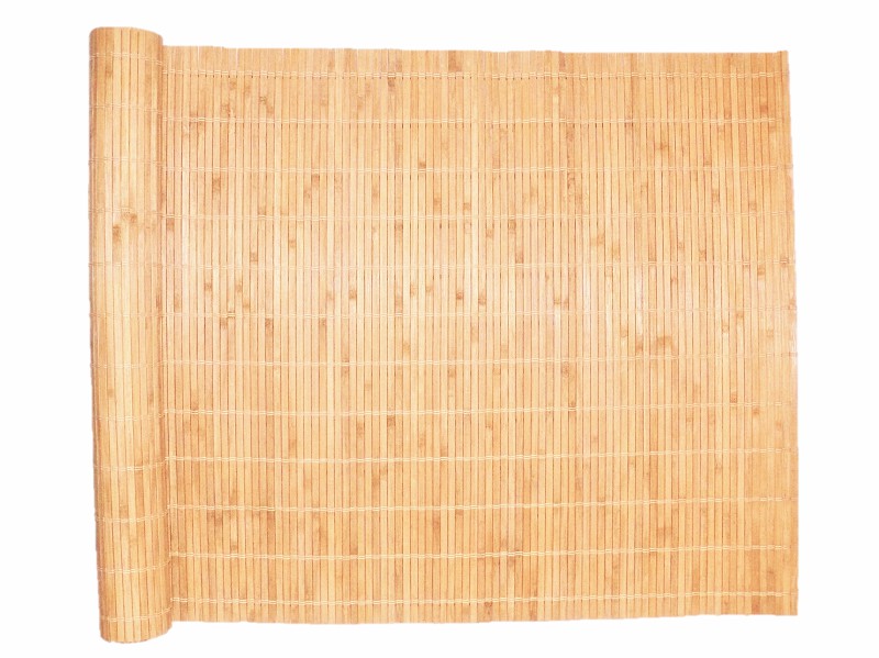 Rohož bambusová za postel silná 90x200 cm přírodní